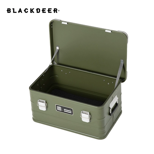 Дорожный металлический вместительный и большой ящик для хранения для кемпинга, коробочка для хранения, снаряжение для авто, алюминиевый сплав