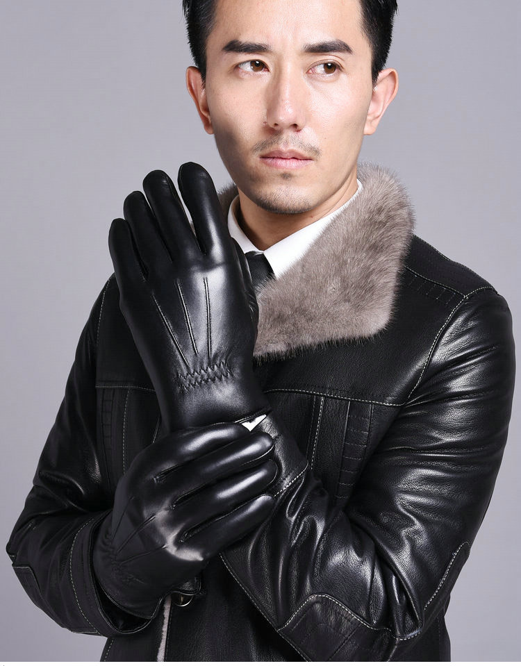 Gants pour homme en peau de mouton - Ref 2781602 Image 20
