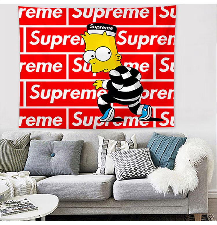 Treo vải Bắc Âu tấm thảm retro sofa nền vải ký túc xá trang trí phòng ngủ cô gái tường phòng cá tính thảm treo tường decor	
