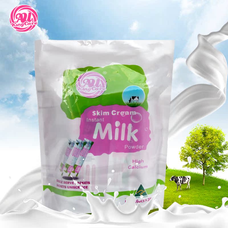 Australia imported Zhen'ao high calcium skim milk powder instant modulation milk powder adult student milk powder 480g bag