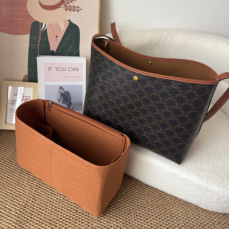 Suitable for Celine Soft Shopper Tote Bag Inner Bag Support Lining Zipper Bag Stiff Support Lightweight