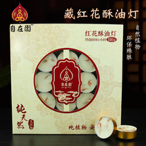 Comfortable garden saffron ghee lamp Home Home Vegetable Ghee oil grain Changming lamp for light 4 hours 100 grain