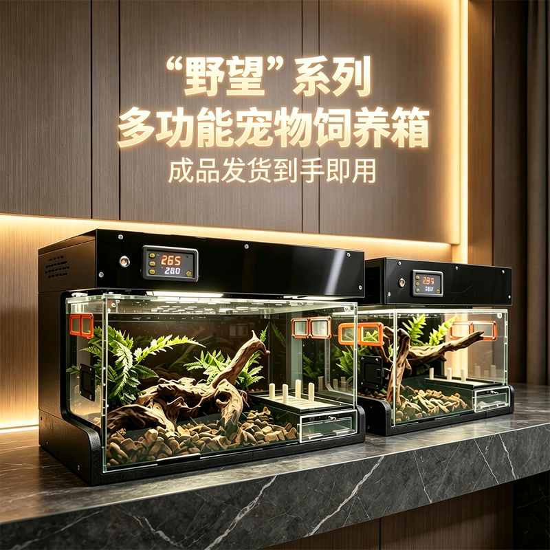 Multi-Functional Constant Temperature Breeding Box for Reptiles, Lizards, Spiders, and Beetles, Ready-To-Use Pet Enclosure, Shipped Immediately for Immediate Use Multi-Functional Constant Temperature Breeding Box for Reptiles, Lizards, Spiders, and Beetles, Ready-To-Use Pet Enclosure, Shipped Immediately for Immediate Use