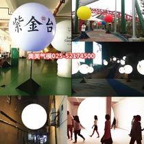Inflatable advertising stand shaped balloon luminous light LED round Heart star ball moon luminous ball custom
