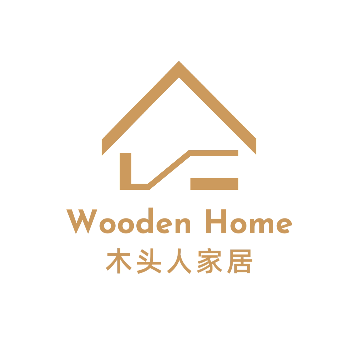 木头人家居的LOGO