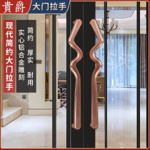 Guijue glass door handle modern simple shower door handle wooden door handle wooden door handle handle open door handle