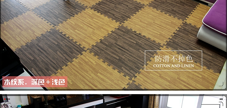 Cao đẳng ký túc xá bọt sàn mat trẻ em bò mat câu đố phòng ngủ gạch mosaic tatami 60 sàn dày