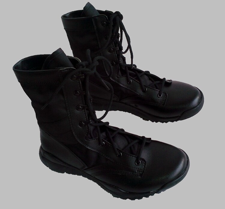 Bottes militaires en cuir - respirant - Ref 1401644 Image 10
