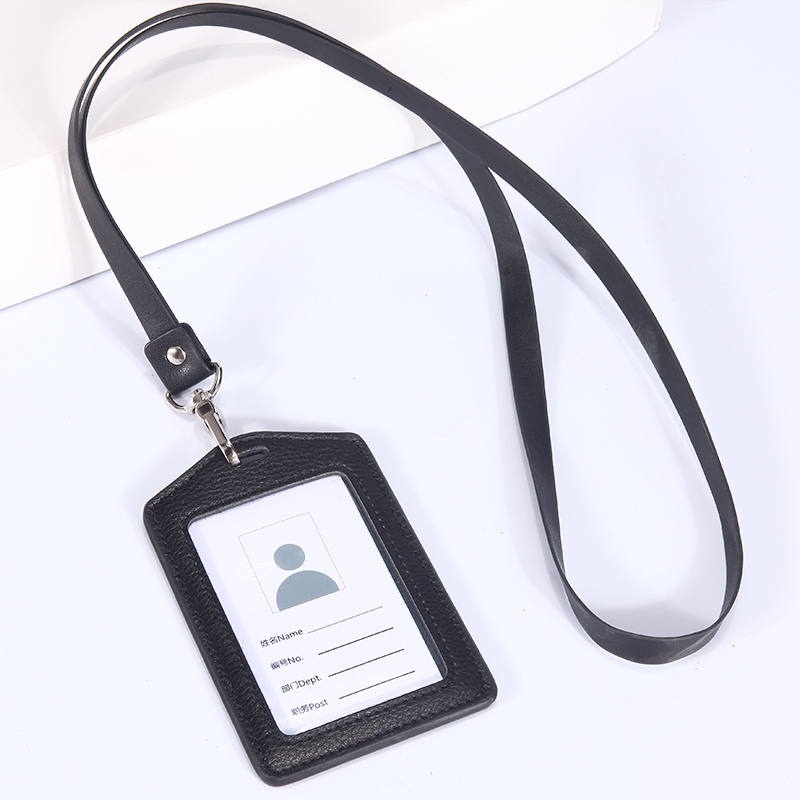 Work Certificate Staff Factory Card Documents Chest Card Chest Card Work Card Bus Cutting Sleeve Real Belt Rope Hanging neck Custom Dingding