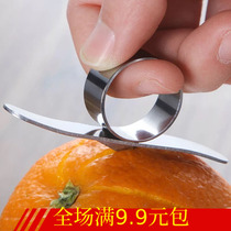 Stainless steel orange peeler creative orange peeler orange grapefruit peeler portable orange opener kitchen gadget