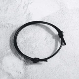 Универсальный оберег на день рождения, плетеный браслет из красной нити ручной работы для влюбленных, простой и элегантный дизайн