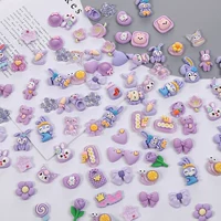 Сиреневый мультяшный клей, широкая цветовая палитра, 30 шт