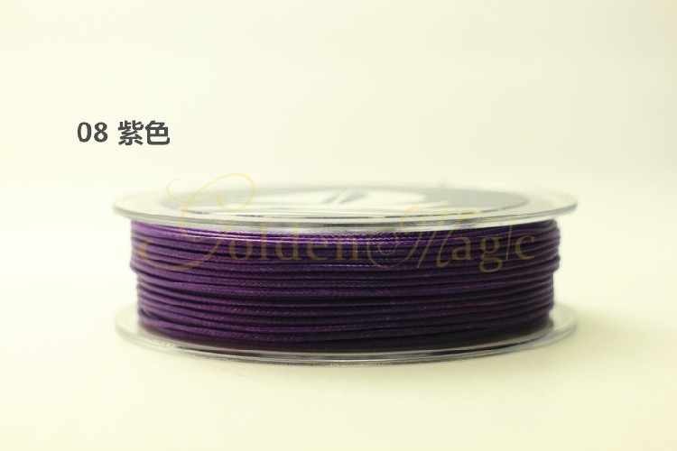 Oar 1.5mm wax rope bracelet braided rope, hand-braided DIY wire, snake skin rope, wax string necklace rope pic 6