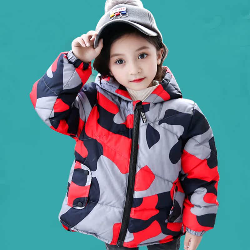 女童加厚棉服2018新款洋气夹棉儿童反季韩版宝宝冬装棉衣一岁外套