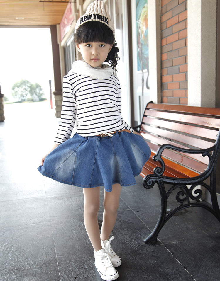 Jupe pour fille en toile - Ref 2050392 Image 23