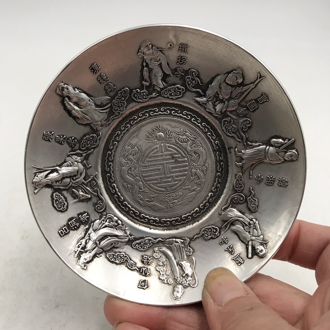 Ancient play Miscellaneous collections Eight Sencha Tea Pens Wash Sauces Eight Fairy Oil Lamps Retro Crafts Swing Accessories Tea