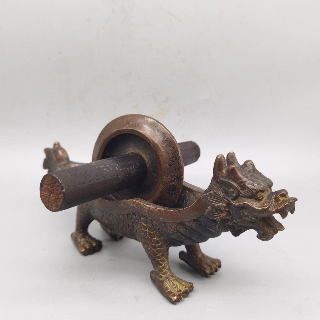 Imitation ancient pure copper tap Drug Twist Drug Runner of Traditional Chinese Medicine Herbal Medicine Shop Drugstore Pharmacy Accessories for Bronze Ware Pendulum