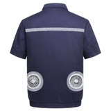 Комбинезон, охлаждающий летний вентилятор, короткий рукав