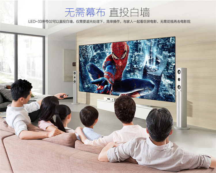 Quà tặng ném bom LED-33 trình tự 02 máy chiếu ném bom máy chiếu tại nhà máy KTV không có TV màn hình