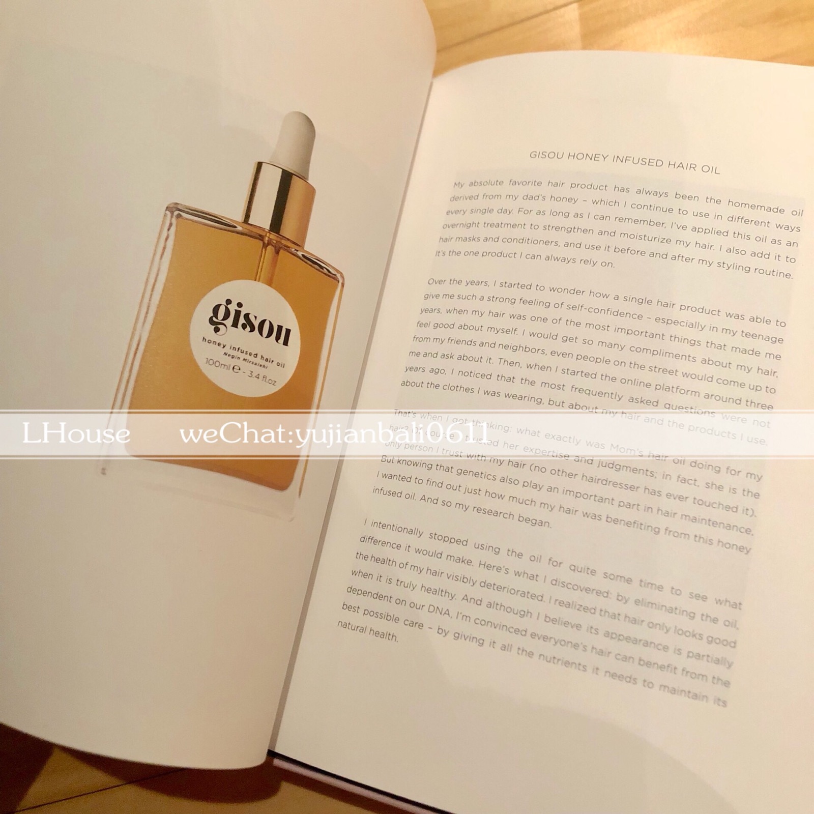 Spot USA gisou honeys infusrd natural hair care essential oil 100ml fine kit