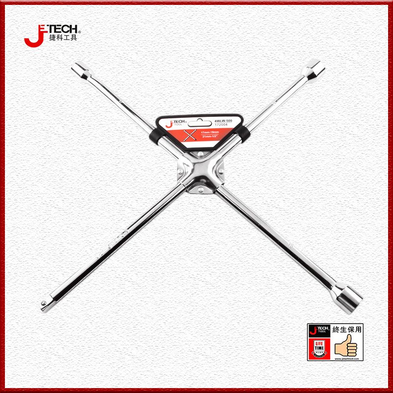 Teco Tool Cross Tire Wrench CR-V Material Wheels Nut and Bolt Removable Labor-saving TIRE CHANGE TOOL