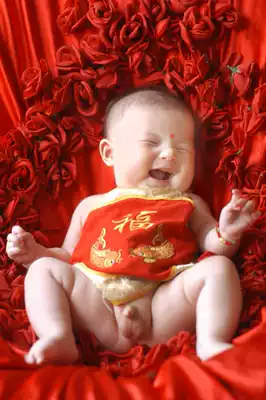 Cute doll stickers Baby posters Children newborn wall stickers Baby stickers Early education wall charts Beautiful BB photos