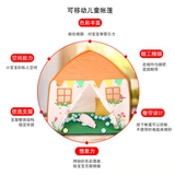 Палатка для мальчиков, семейная складная игрушка, игровой домик