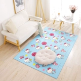 Двусторонний складной мультяшный игровой коврик из ПВХ для ползания для спальни