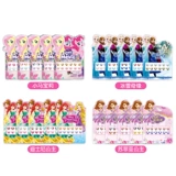 Дисней, детские серьги, наклейка, мультяшные ушные наклейки, украшение для ногтей, «Холодное сердце», подарок на день рождения