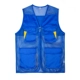 9009 Netzi Battle Vests Blue Inlaid Yellow