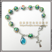 Rosary Rosary-Cloisonne Handset Rosary (green)