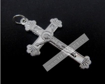 990 sterling silver cross bitter image 3 2cm medium