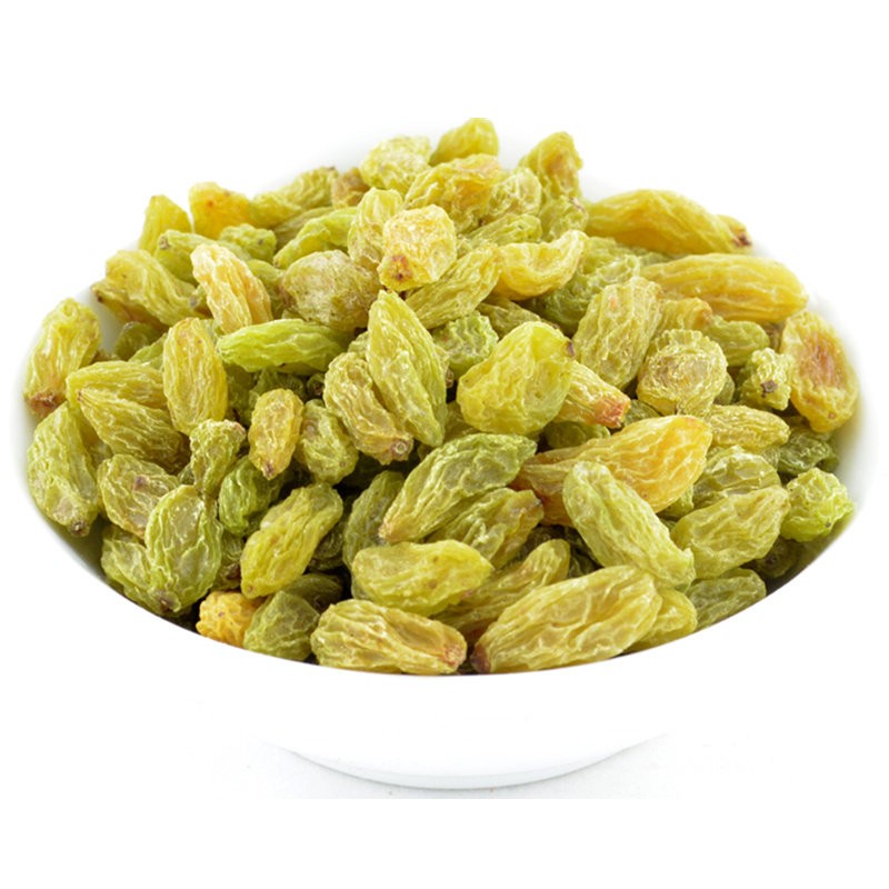 23 years New goods Xinjiang Turpan Green raisins Non-nuclear Seedless Seedless 500g Unwashed green Tiko Dry Eat Meat-Taobao