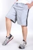 Trung niên và béo cộng với quần short XL chất béo quần thể thao nam mỏng cotton rộng mỡ thừa quần lớn