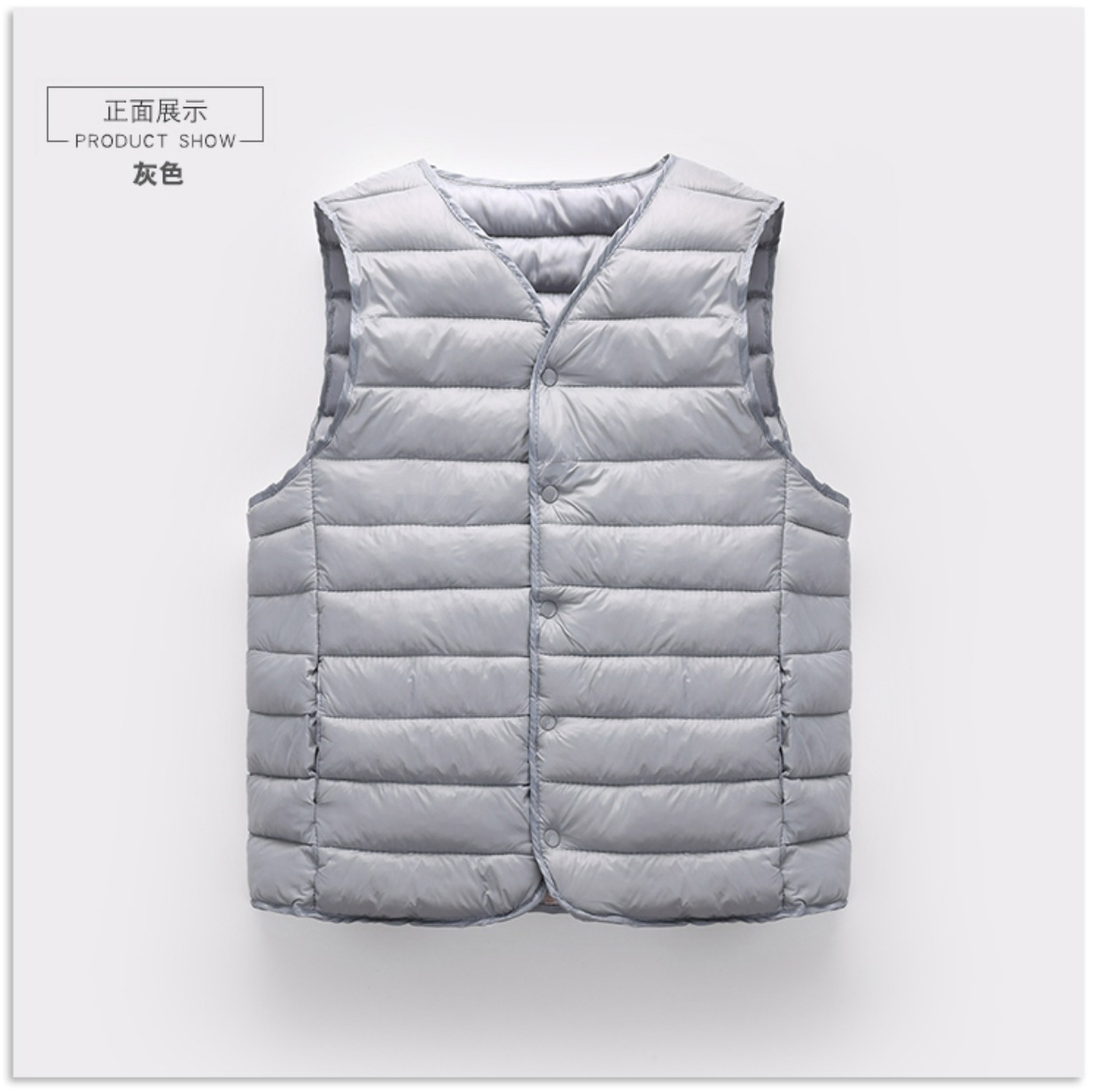Áo vest nam cotton mùa thu và mùa đông mới vest cotton ấm đồ lót cũ và trẻ trung mỏng manh vest vest khoác vest nữ