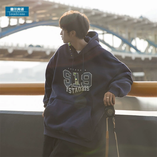 Tide, утяжеленная осенняя трендовая толстовка с капюшоном, куртка для влюбленных, оверсайз