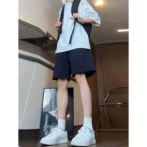 Нейлоновые летние шелковые шорты, быстросохнущие тонкие спортивные штаны для отдыха, подходит для подростков