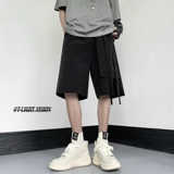 Пиджак классического кроя, шорты, летние японские штаны для отдыха для работы, изысканный стиль