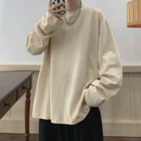 Абрикосовый хлопковый лонгслив