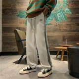 Tide, вельветовые демисезонные утепленные штаны для отдыха, свободный прямой крой