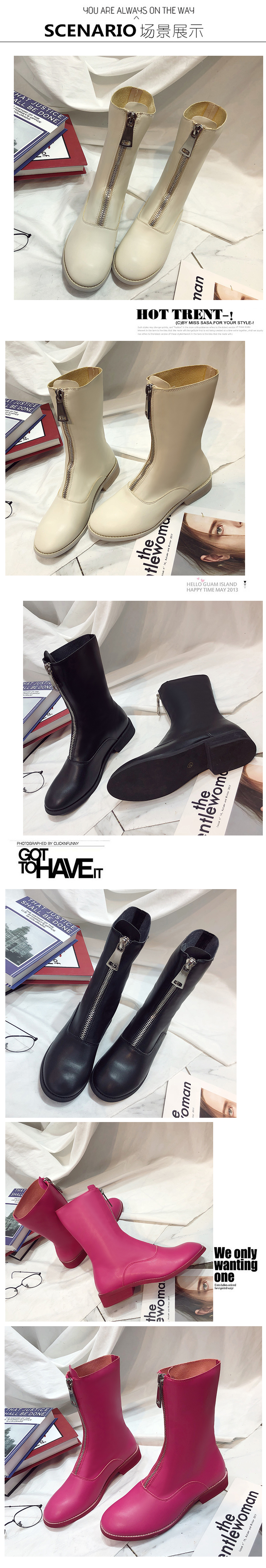 Bottes mi-saison femme OTHER en Caoutchouc - Ref 3250479 Image 11