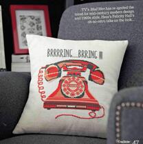 Cross Stitch Electronic Drawing Cross Stitcher 263 Phone Pillow Call Me