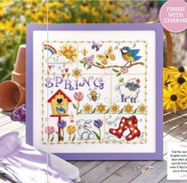 Cross-stitch electronic drawing redrawing The World of Cross Stitching 291 Magazine-Spring