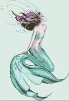 Cross-stitch electronic drawing redraw file Mirabilia MD167 - Lilith of Labrador