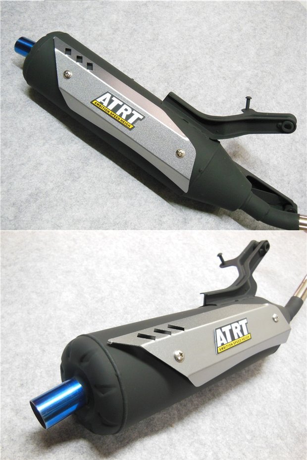 ATRT giả WISP Fuxi nhanh Eagle 125 Qiao lưới 100 ống xả được sửa đổi 30 cỡ nòng thẳng hàng chiên đường ống xả lớn - Ống xả xe máy pô xe super dream