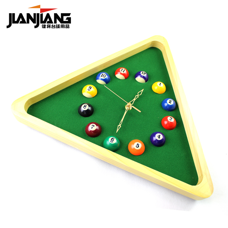 JIANJIANG JIANJIANG creative billiard clock Ball room Club Ball decoration gift clock