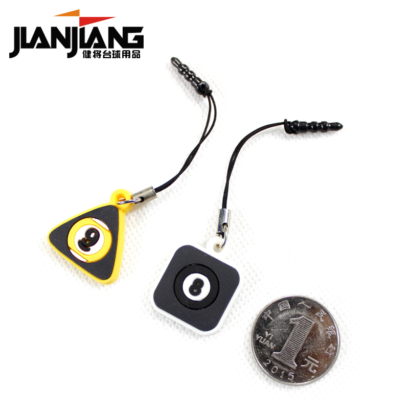 JIANJIANG billiard sub pendant peripheral cartoon toy billiard table fan key mobile phone pendant 2 price