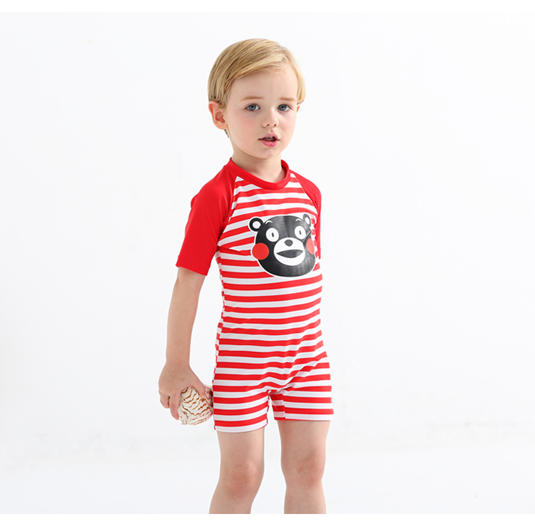 Áo tắm một mảnh của trẻ em Hugmii, bé trai và bé gái, áo tắm cho bé trai, ống thở kỳ nghỉ - Bộ đồ bơi của Kid đồ bơi h&m cho bé gái
