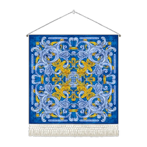 Bohemian tapestry living room background wall hanging painting inn B&B decorative tapestry bedroom bedside ethnic style hanging painting