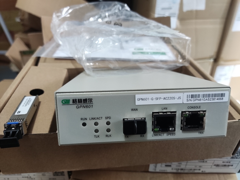 Brand New Original Greenwell Gpn601-G-Sfp-Ac220S Gigabit Single Fiber/Dual Fiber Optical Transceiver